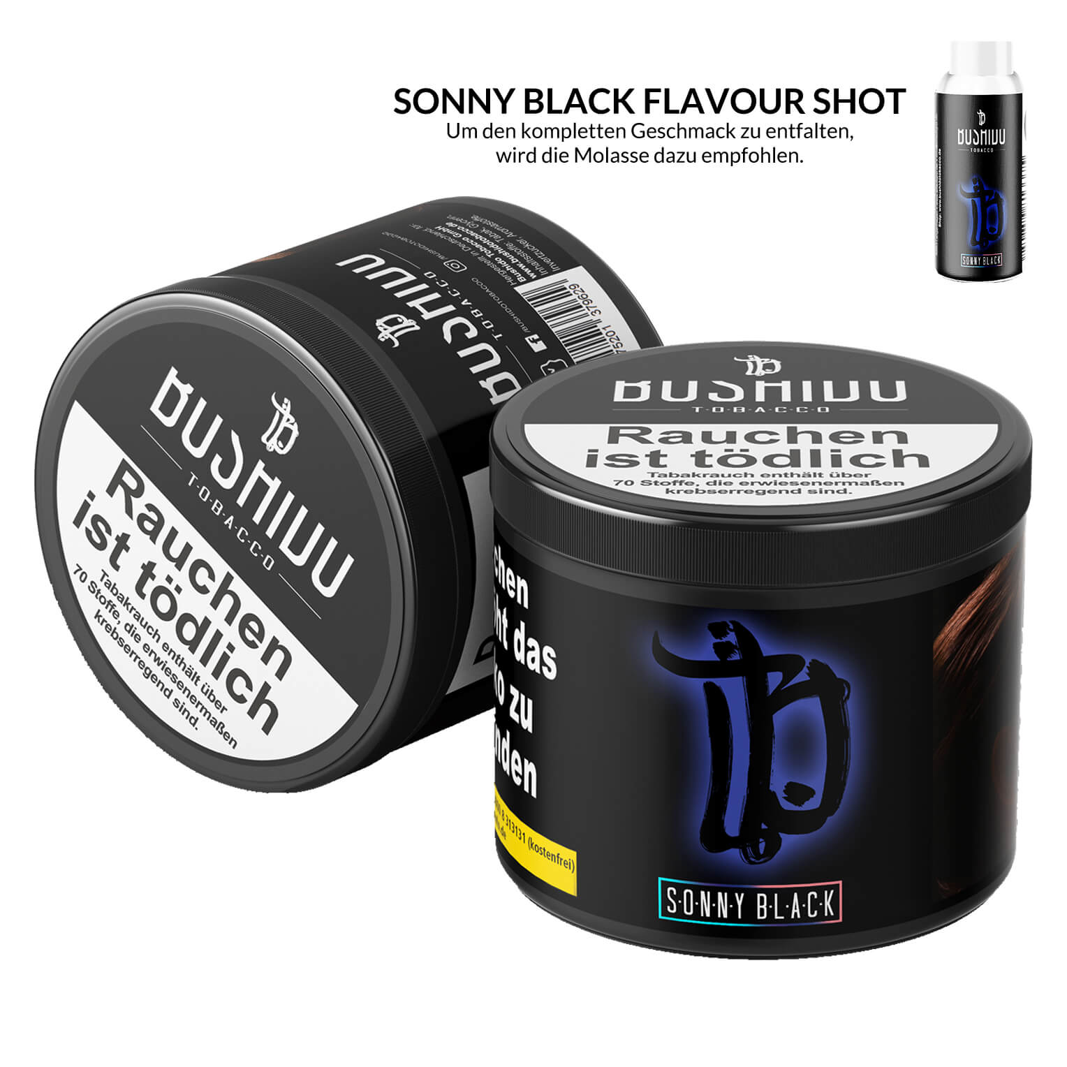 Bushido tabak Sonny Black 200g