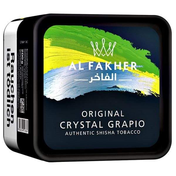 Al Fakher Tabak - Crystal Grapio (200g) 2