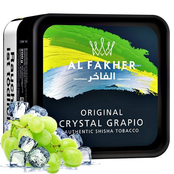 Al Fakher Tabak - Crystal Grapio (200g) 1
