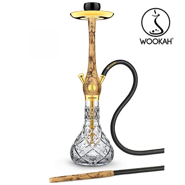 24K Gold-Plated WOOKAH Olives Grom Set 3