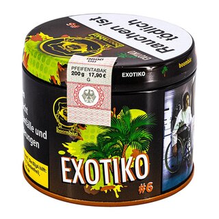 Boombär Tabak 200g #6 EXOTIKO Geschmack:	Früchtemix Mango 1