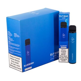 ELF BAR 1500+ Züge Bluebery (2% Nicotine) 1