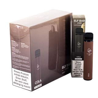 ELF BAR 1500+ Züge Cola (2% Nicotine) 1