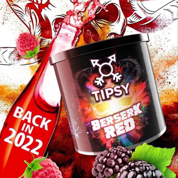 Tipsy Tobacco 160g - BERSERK RED 2