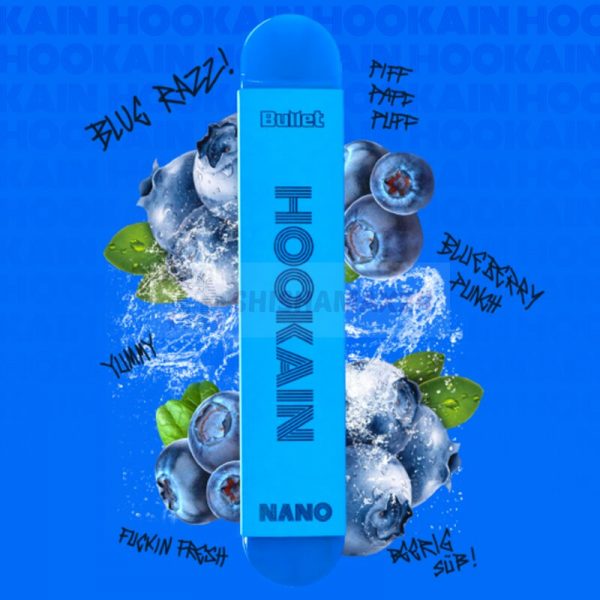 HOOKAIN NANO-X Blue Razz 1
