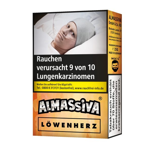 ALMASSIVA Tobacco 25g Löwenherz 2