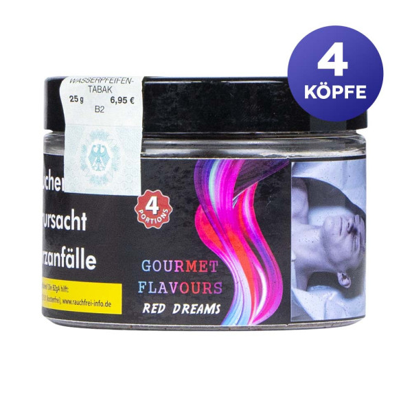 Gourmet Flavours Tabak 25g - Red Dreams 1